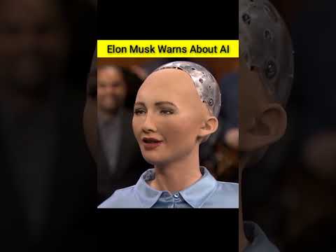 elon musk warns us about ai😮😱 || artificial intelligence || elon musk says ai is dangerous #shorts